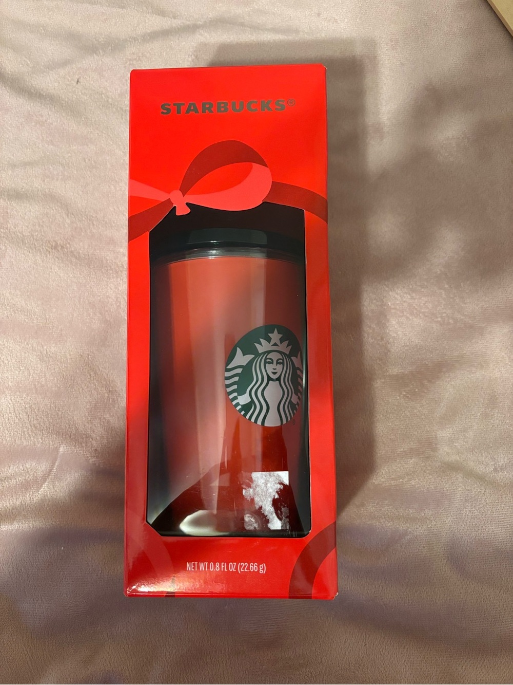 Starbucks 2025 Holiday Gift Set Red Cold Cup Tumbler